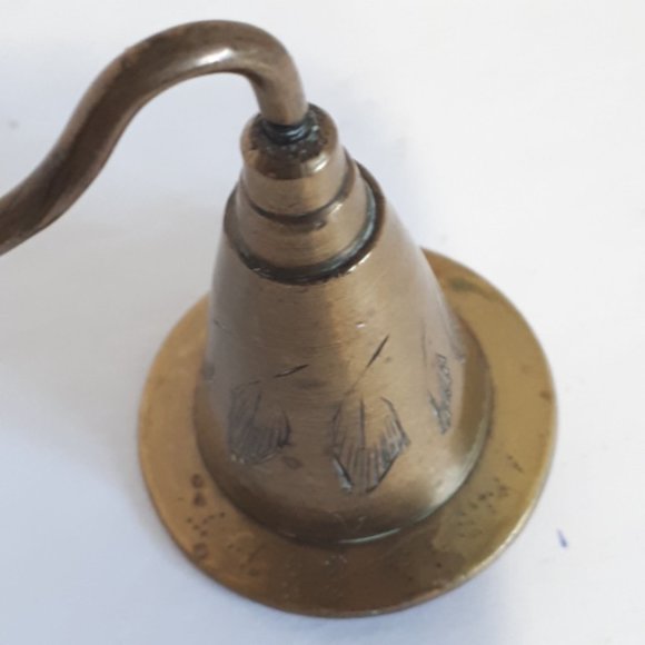 Brass Candle Snuffer Vintage 1970's - Picture 3 of 6